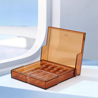Boîte de rangement portable d'urgence pour médicaments, pilules et liquides, transparente/couleur personnalisée, en plastique, personnalisable, haute qualité, pour pharmacie