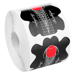 Nail <strong>Supplier</strong> OEM Butterfly Shape Nail Acrylic Gel Paper Private Label Nail <strong>Forms</strong> for UV Extension Gel - Product Image 1