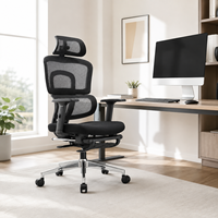 Chaise de bureau ergonomique en maille, réglable en hauteur, dossier haut, chaises de bureau luxueuses, chaises modernes de luxe pour le bureau
