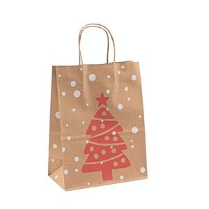 Factory Supplier Restaurant Packaging Kraft Paper Bag Cheap Price Shopping Gift Bag - Product Image 4
