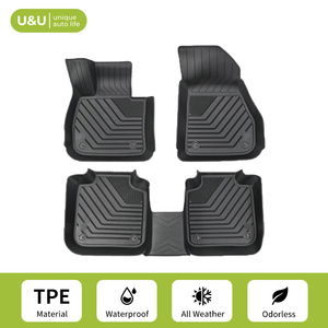 <span class=keywords><strong>Tapis</strong></span> de sol auto en TPE de luxe, haute résistance, anti-rayures, imperméables, inodores, moulés avec précision 3D pour une protection intérieure. - Product Image 1