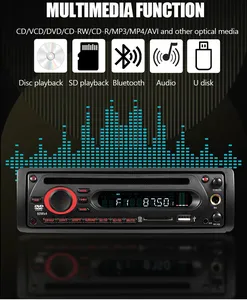 HD cho Bluetooth CD DVD âm thanh xe hơi Máy nghe nhạc USB SD đầu vào FM AM đài phát thanh cho huấn luyện viên tham quan xe buýt Golf bộ phận điện tử - Product Image 4