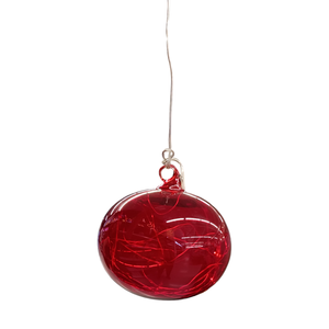 ลูกบอลแก้ว LED สีแดง - Product Image 1