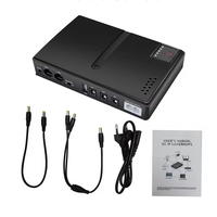 Routeur DC18W/36W DC1018P 666 1A/2A 5V/9V/12V, mini onduleur portable multifonctionnel grande capacité à usage général sans fil