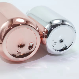 Luxury 300ml 500ml PET Electroplating Gold Silver Rose Gold <b>Shampoo</b> Conditioner <b>Bottle</b> <b>Pump</b> Cap - Product Image 2