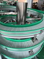 Trasportatore a Spirale Flessibile per Sollevamento Verticale di Bottiglie