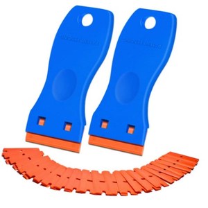 Plastic Razor Blade Scraper 2 Pack Scrapers Tool