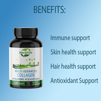 OEM/ODM Vente à Chaud Collagène Plus Acide Hyaluronique Plus Vitamine C Capsules pour Adultes, Soins de Santé pour les Cheveux, la Peau et les Ongles