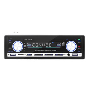 <span class=keywords><strong>Autoradio</strong></span> 1 Din Appel mains libres Lecteur MP3 Chargement de <span class=keywords><strong>téléphone</strong></span> portable 2 USB BT Support TF Card AUX FM Dual Systems - Product Image 2