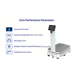 Sistema Automatizado de Manipulación de Materiales, Robot AGV para Almacén, Capacidad de Carga de 150-300 kg, Despacho de Tareas <span class=keywords><strong>ERP</strong></span>/MES, Robot Industrial de Manipulación - Product Image 2