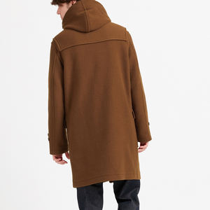 Nuovo soprabito <span class=keywords><strong>lungo</strong></span> personalizzato in misto lana da <span class=keywords><strong>uomo</strong></span> montgomery invernale <span class=keywords><strong>Trench</strong></span> di lana invernale <span class=keywords><strong>uomo</strong></span> - Product Image 4