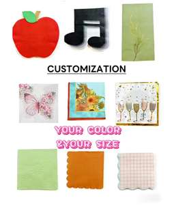 Servilletas Personalizables en Múltiples Formas y Colores <span class=keywords><strong>para</strong></span> Decoración de Fiestas y <span class=keywords><strong>Restaurantes</strong></span> de Cadena - Product Image 2