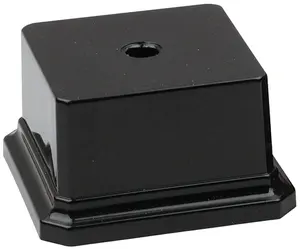 black plastic trophy base