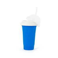 Machine à granita et milk-shake DIY pour enfants, en plastique, avec couvercle et bac, portable, pour l'été