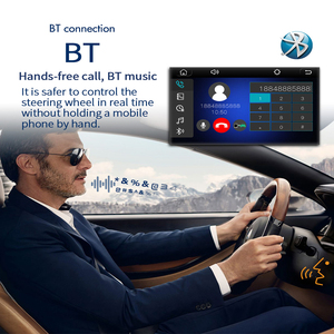 Carro MP5 Player Double Din FM Carplay <span class=keywords><strong>Android</strong></span> Auto BT GPS Multimedia Playback Controle de Volante - Product Image 5