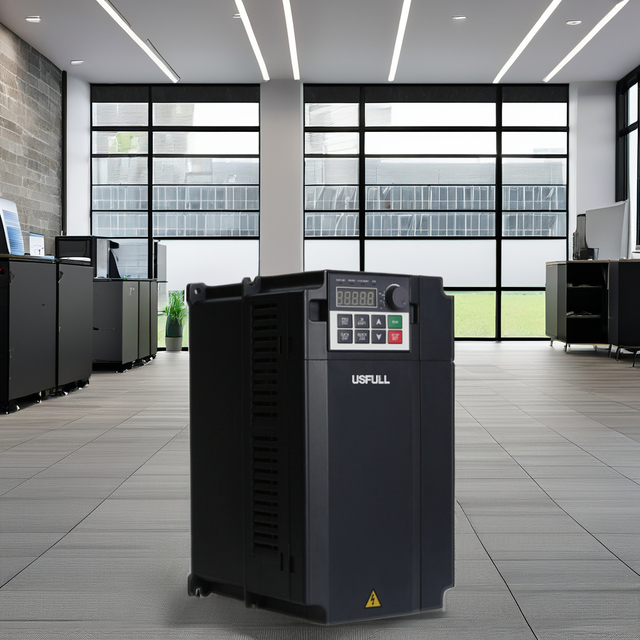 USFULL VFD Drive 15kw Ac Inverter Input 220v to Output 380v Variable Frequency Drive Single Phase to Three Phase Vfd