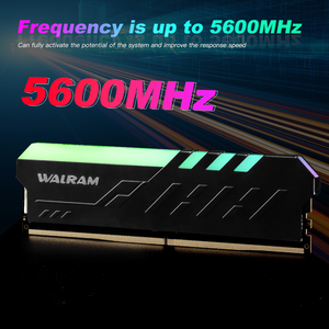 แรมเกมมิ่ง RGB WALRAM DDR5 16GB 6000MHz สำหรับเดสก์ท็อป ประสิทธิภาพสูง - Product Image 3