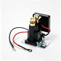 Dormay Relais à semi-conducteurs 12V 200A, Coupe-circuit de batterie de voiture antivol automatique, Conception miniature étanche, Deux télécommandes sans fil