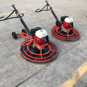 Machine à béton hélicoptère pour finition <span class=keywords><strong>de</strong></span> sols industriels, municipaux et <span class=keywords><strong>de</strong></span> parkings, alimentée à <span class=keywords><strong>l</strong></span>'essence, 42 pouces avec plateau flottant - Product Image 3