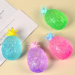 Pineapple Shaped TPR Slow Rebound Stress Relief Squeeze <b>Toy</b> Soft Sensory Fidget <b>Toy</b> <b>for</b> Kids <b>Adults</b> - Product Image 1