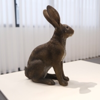 Nouveau Pâques décoratif résine antique lapin figurine personnalisé animal statue décor à la maison figurine vacances ornement