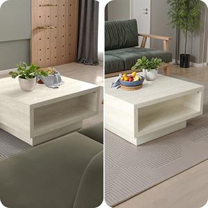 Mesa De Centro De roble ecológica moderna, mesa De té De diseño Simple blanca, Mesa De <span class=keywords><strong>Café</strong></span> para sala De estar <span class=keywords><strong>como</strong></span> muebles De Sala De estar - Product Image 6