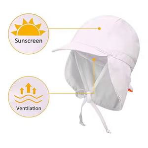 Custom Classic Outdoor Logo Summer UPF50+ Protection Sun Cap Kids Bucket Hat With Chin Strap <strong>Baby</strong> <strong>Sunhat</strong> - Product Image 6