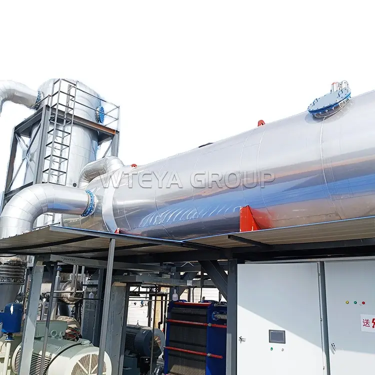 Shale Gas Extraction Industry Vacuum Evaporator And Crystallizer Oem Wholesale Simple Structure