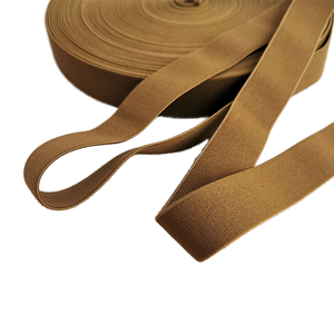 Nhà sản xuất cung cấp KAKI Nylon băng đàn hồi cho hàng may mặc và giày kéo dài chất lượng cao mềm Nylon Webbing - Product Image 5