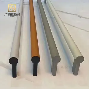 Индивидуальная алюминиевая ковка обрабатывающая часть ЧПУ глубокая ручка процесса