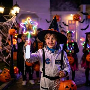 Corporate Promotional Gifts10 Inch LED Star Neon <b>Light</b> <b>Strip</b> Wand for Halloween Thanksgiving New Year Christmas <b>Light</b> up Toys - Product Image 3