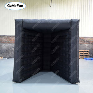 사용자 정의 상업 휴대용 LED 사진 부스 인클로저 V 모양 풍선 사진 부스 - Product Image 2