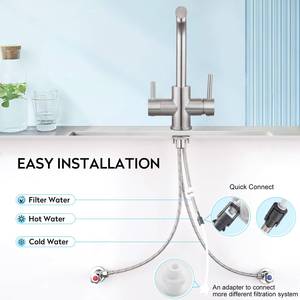Lowest Wholesale Factory Drinking Water 3 Way Kitchen Filter Faucet - Product Image 4