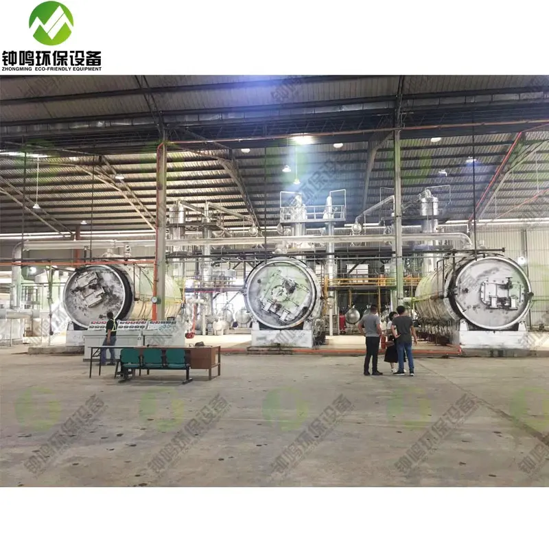 Black Engine Oil Recycling Equipment