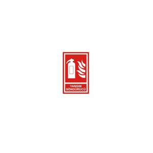 Extintor de Incendios Fotoluminiscente 15x25cm Seguridad Laboral Dekota FL-9105 - Product Image 2