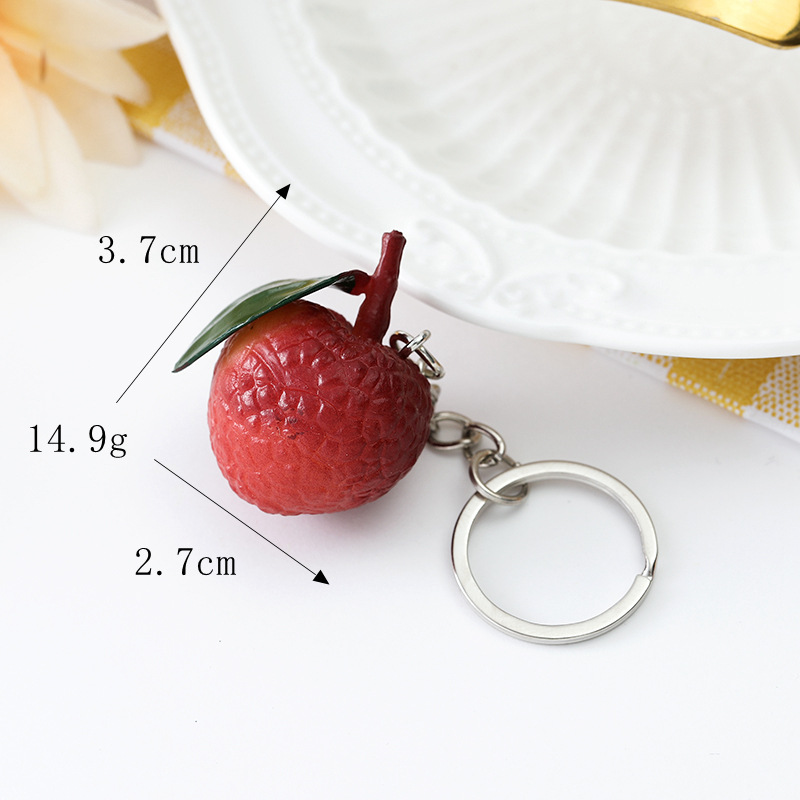 Llavero de litchi