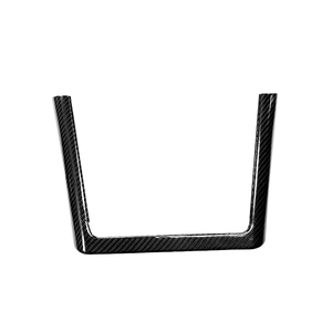 Accessori <span class=keywords><strong>interni</strong></span> <span class=keywords><strong>auto</strong></span> per Tesla modello S 2023 in vera fibra di carbonio pannello di ricarica schermo centrale pannello decorativo telaio - Product Image 2