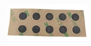 Autocollant de ventilation et de dissipation thermique rond, étanche, anti-poussière, avec adhésif 3M, spécifications personnalisées - Product Image 4