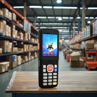 Vertical Android UHF RFID inalámbrico 2,4G escáner de código de barras PDA NFC lector de tarjetas máquina de inventario en Stock