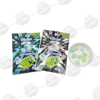 Groothandel Halal 3 Kleuren Munt Gummy Candy Koele Munt Smaak Zachte Snoepjes Individueel Verpakt Gummy Snoepjes