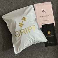 Sacs d'expédition en polyéthylène personnalisés de bonne qualité pour vêtements, en PE blanc, grands sacs de courrier, sacs postaux en polyéthylène