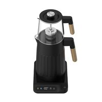 Appareils électroménagers intelligents Hotsy, samovar turc, bouilloire électrique double, machine à thé avec thermomètre numérique
