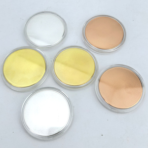 Koin yang Dapat Diukir 40mm Bulat Bahan Paduan Seng Logam Berlapis Emas Perak Padat Koin Tantangan Kosong untuk Pengukiran Laser Bisnis - Product Image 4