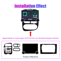Autoradio Android 11.8 pouces 2Din pour Renault Clio 2013-2015 2K QLED écran voiture stéréo lecteur DVD Carplay Android Auto
