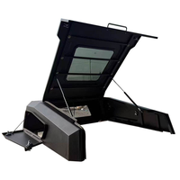 Cubierta Rígida de Aluminio para Camioneta, Tipo Camper, para Camionetas Pickup de Tamaño Grande y Mediano, Todoterreno 4X4, para Camping