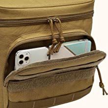 Fiambrera suave portátil de gran capacidad, bolsa de almuerzo táctica, 30 latas, bolsa de almuerzo táctica aislada a prueba de fugas - Product Image 2