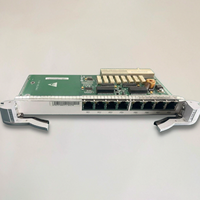 Carte de commutation de transfert Ethernet 8 voies 10/100M par paire torsadée SSN1ETS8 pour carte HW OSN1800