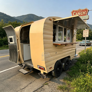 Food Truck Unique à Toit Surélevé, Remorque de Restauration Personnalisée avec Hauteur de Plafond Adaptée - Product Image 6