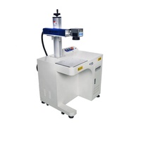 Mesin Penanda Laser Serat Optik Desktop 20W 30W 50W 60W 80W 100W dengan Harga Terjangkau untuk Logam dan Plastik