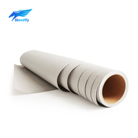 Papier de protection gris pour traceur, rouleau de papier pour l'industrie du vêtement, 45 g/m², 48,8 g/m², en vente